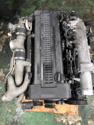 トヨタ ソアラ Jzz30 取り外し 1jz Gte ツインターボ エンジン ジャイアン 曽根の車のパーツの中古あげます 譲ります ジモティーで不用品の処分