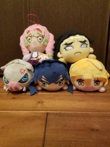鬼滅の刃　ぬいぐるみ５個セット