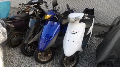 原付バイクお譲りします。主に2ストディオ系　整備してあります。 スーパーディオ・ライブディオ・ジョグ・レッツ・ビーノ等