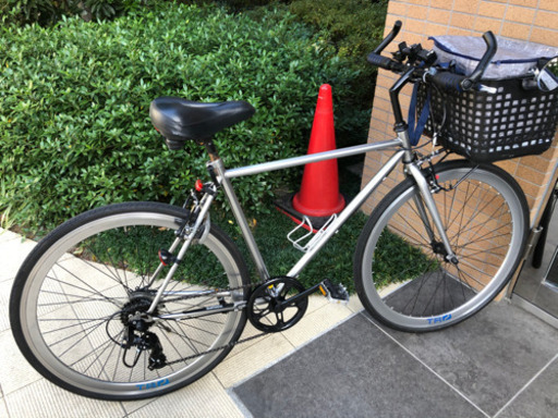 自転車　クロスバイク　7段　uber