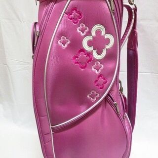 【価格相談可】美品。marie claire マリクレール ゴルフクラブ キャディバッグ 一式セット レディース ピンク