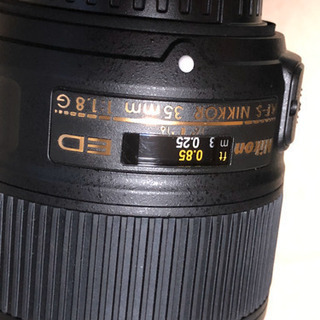ニコン Nikon AF-S NIKKOR 35mm f/1.8G ED 中古品