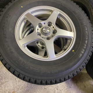 テリオスキッド外径アップ 195/80R15 スタッドレス アルミホイール