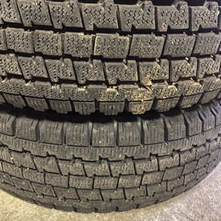 テリオスキッド外径アップ　195/80R15 スタッドレス　アルミホイール