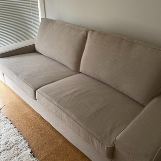IKEA KIVIK シーヴィク 3人掛けソファ ベージュ 新品