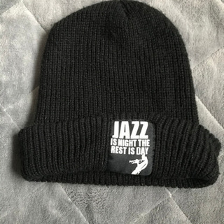 JAZZ ブランド　ニットキャップ⤵️美品