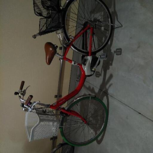 20インチ panasonic INTER3 品番BE-ENZ03 電動自転車 red 赤 充電池