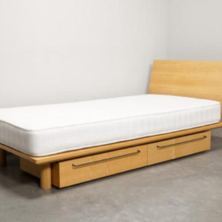 mujiのセミダブルベット  綺麗な状態