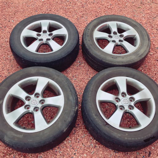 タイヤホイールセット【中古】215/60R16 95H TOYOTA 純正ホイール 16×6.5JJ 50 /5穴 /エスティマ