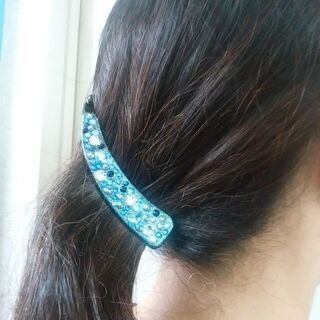 【初級】豪華な輝き・スワロフスキーヘアアクセサリー講座