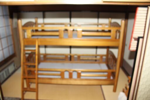 ニトリ　木製2段ベッド