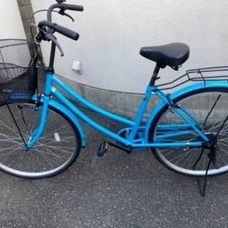 自転車 青 
