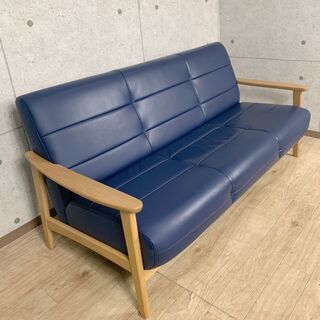 12/13までの歳末大セール‼★5*39★美品★ 浜本工芸 3人掛けソファ 東京インテリア 50周年 浜本工芸 70周年 感謝モデル キュルトSP 高級家