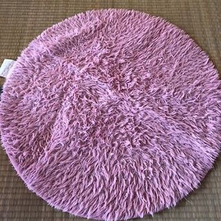 ニトリ円形丸型マット H N K 大崎のカーペット マット ラグの中古あげます 譲ります ジモティーで不用品の処分