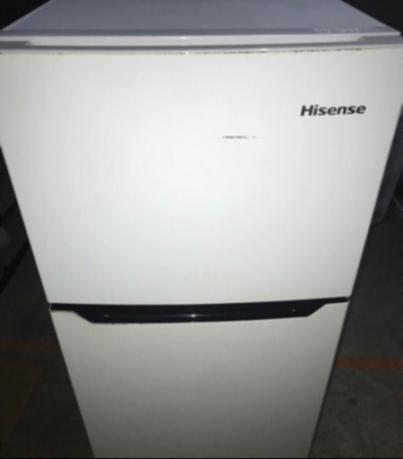送料無料！2017年製　Hisense(ハイセンス) HR-B1201 120L 2ドア冷凍冷蔵庫