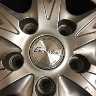 HOT STUFF Exceeder エクシーダー 社外ホイール 15インチ 4本 6J5HPCD114.3+50 アイシス ヴォクシー等 (VHM150) クレジットカード QR決済可能
