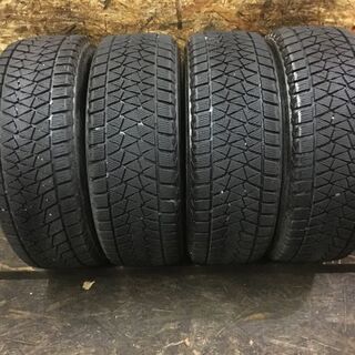 BS BLIZZAK DM-V2 225/60R17 17インチ スタッドレス 4本 2017年製 バリ溝 クルーガー エクストレイル等 (VTN256) クレジットカード QR決済可能 Free Shipping! Bridgestone Blizzak DM-V2 225/60R17 99S Studless