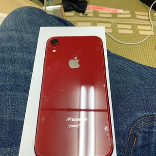 iPhoneXR 256GB SIMフリー　RED Apple交...