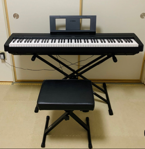 YAMAHA P-45B 電子ピアノ 88鍵盤 X椅子セット | pcmlawoffices.com