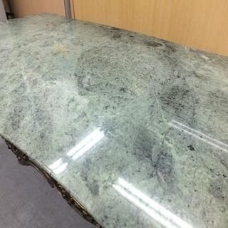 イタリア製 アンティーク 大理石 猫脚　センターテーブル ココりん イタリア製 】アンティーク 大理石天板 猫脚 木製ロー