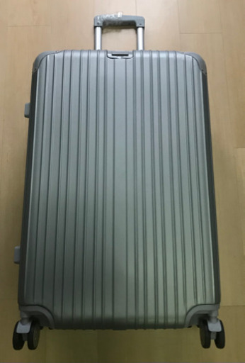 【新品】大容量 スーツケース ファスナー式 ８輪キャスター サイズ　約103リットル