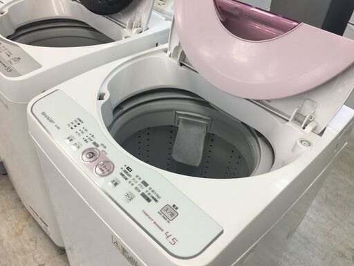 シャープ4.5K洗濯機2013年製分解クリーニング済み！！！