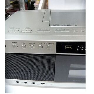 札幌 2019年製 東芝 ハイレゾ対応SD/USB/CDラジオカセットレコーダー 