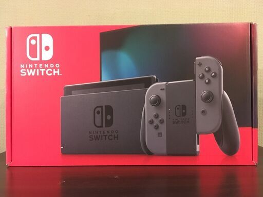 【新品・未使用】Nintendo Switch バッテリー持続時間が長くなった 新モデル グレー