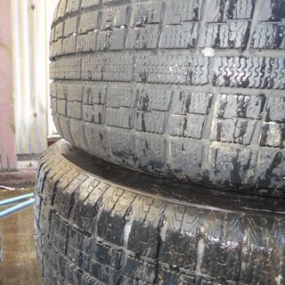 美品！16インチアルミホイールKIZUNA まだ溝のあるスタッドレスタイヤ付き 195/65R15 美品！16インチアルミホイールKIZUNA まだ溝のあるスタッドレスタイヤ