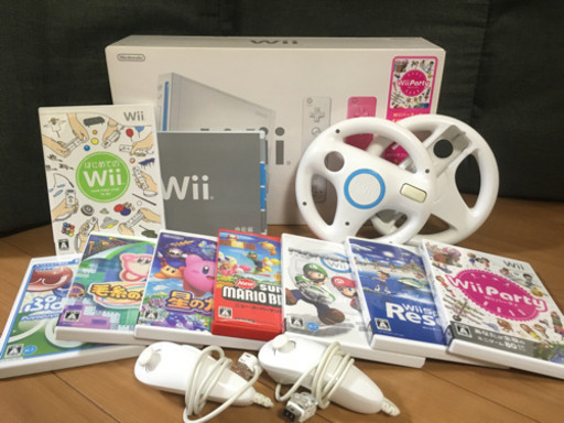 Wii＋ソフト(７本)