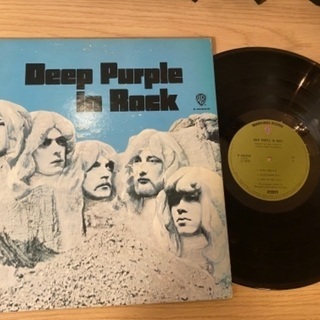 【京都市】レコード　Deep Purple in Rock LP