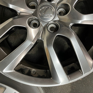 LEXUS純正ホイール18インチ ロックナット付き