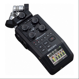 ☆未使用/新品☆ZOOM H6 Black ハンディレコーダー(アクセサリーパック 