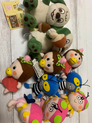 ワンワン ぬいぐるみ2個とはなかっぱ ぬいぐるみキーホルダー8個セット ぽんす 岡崎のおもちゃ ぬいぐるみ の中古あげます 譲ります ジモティーで不用品の処分