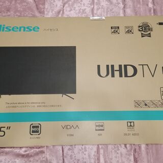 新品未開封 Hisense　55型テレビ　55E6000