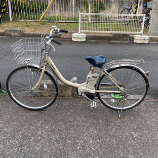 2 Panasonic 電動自転車　オシャレ　