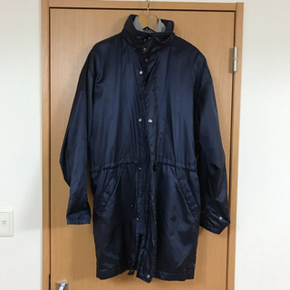 used デサント DESCENTE ベンチコート 紺色 メンズ...