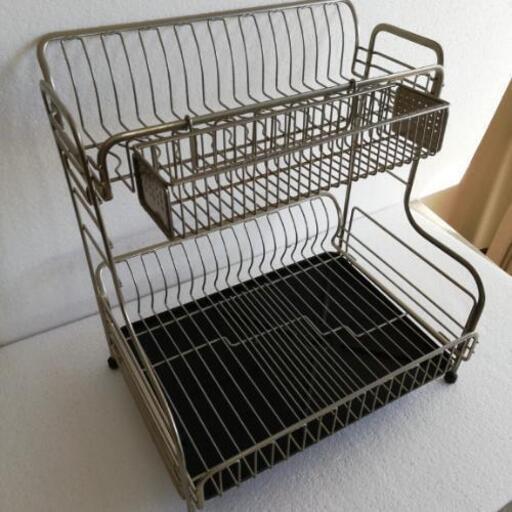 ニトリ二段水切りかごスリム無料 Nicely 野江の家具の中古あげます 譲ります ジモティーで不用品の処分 ニトリ二段水切りかごスリム無料 Nicely 野江の家具の中古あげます 譲ります ジモティーで不用品の処分