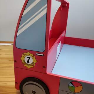 Kidkraft 子供用ベッドフレーム消防車デザイン りすさん 元田中のベッド キッズ用ベッド の中古あげます 譲ります ジモティーで不用品の処分