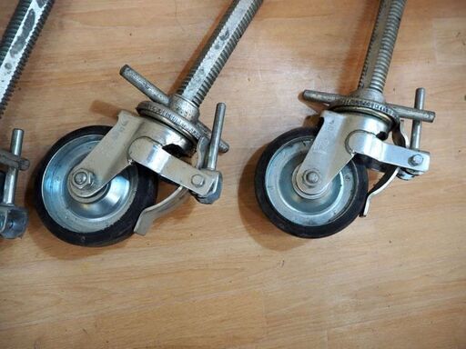 足場用NANSIN N ナンシン キャスター 4個セット M-150 ローリングタワー