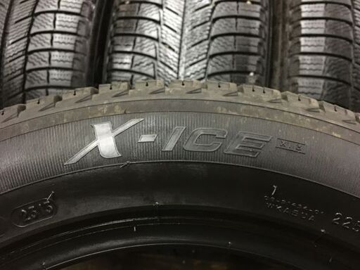 MICHELIN X-ICE XI3 225/55R17 17インチ スタッドレス 4本 エスティマ 