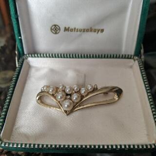 パールブローチ 