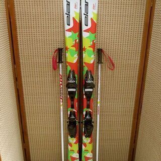 札幌 elan エラン ジュニア・ロッカースキー カービング140cm 3点 