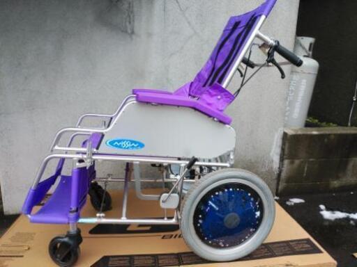 来週発送限定割引札幌市内限定ニッシン車椅子　フルフラットタイプ！配達無料