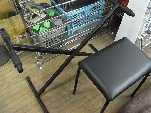 CASIO カシオ 椅子 スタンド付き 電子キーボード LK-116 光ナビゲーション