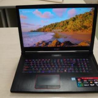 MSI ノートパソコン ゲーミングノート GTX1070 定価30万