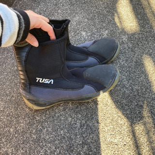 TUSA ダイビング　ブーツ　シューズ　24cm