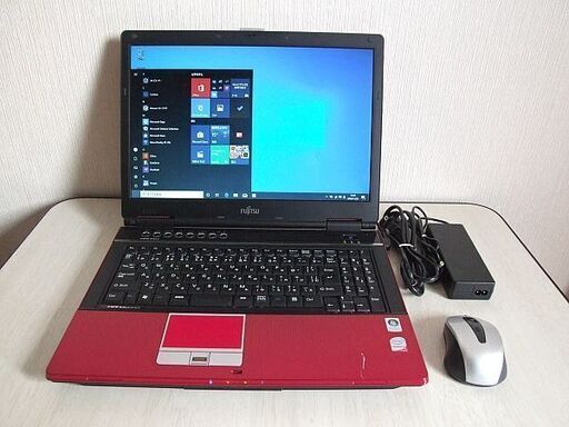 高速SSD120GB搭載 Fujitsu FMV-BIBLO NF/B70 ノートパソコン　10