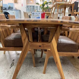 Franc franc(フランフラン）ナチュラルアルベルト　ダイニング４点セット【上福岡】
