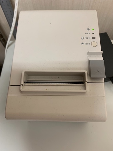 ドロワーとエプソン製レシートプリンター